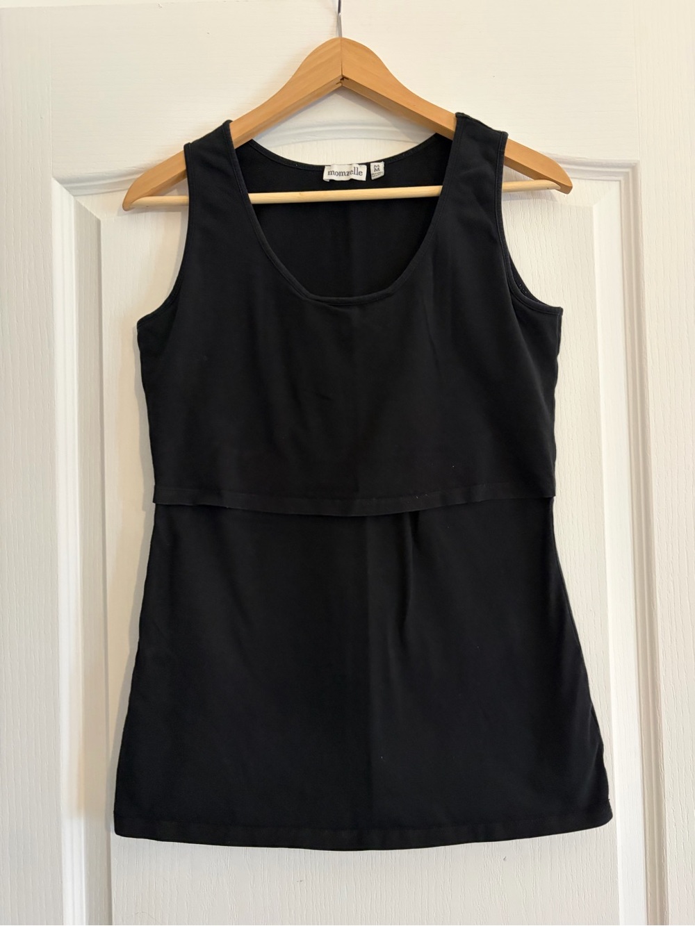 Black Nursing Tank Top